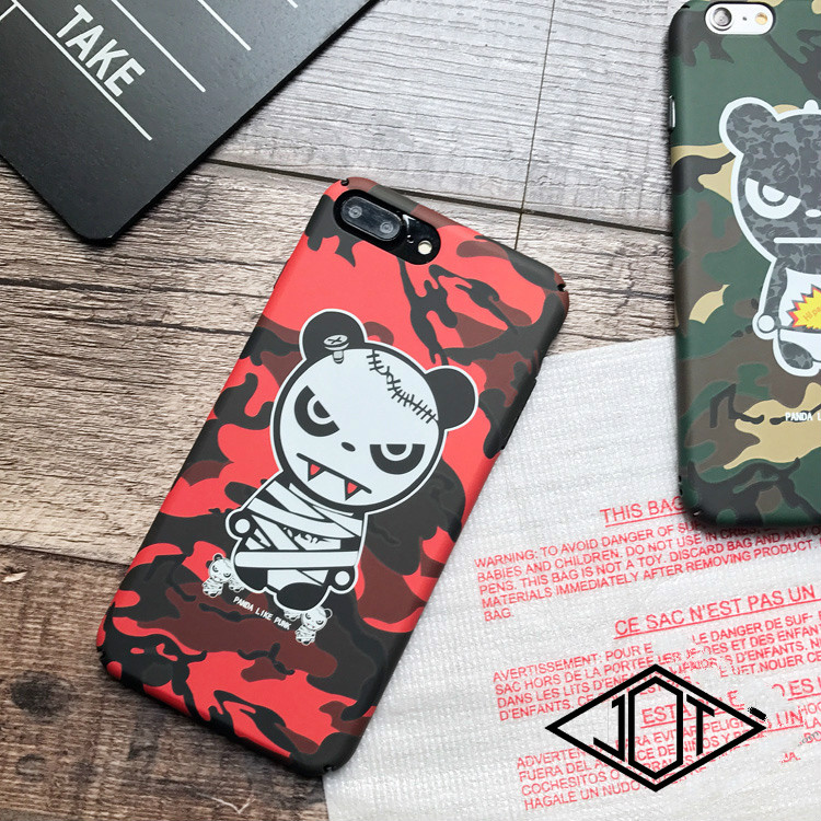 BIGBANG GDクマiPhoneX/iPhone8Plus/7/6s ケース 赤熊