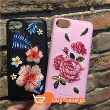 ＼76％OFF／日本ゴージャス豪華風13アイフォン8/7s/7ケース立体刺繍8plusバラ全包みiphone7plus花柄フラワー スマホケース保護カバー上品革レザー製携帯ケース