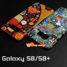 韓国ギャラクシーs8ケース抽象的s8plus保護カバー油絵galaxys8+プラス繊細マット素材面白い耐衝撃オリジナル男女おしゃれペア携帯カバー絵柄鶴鹿星空魚迷彩ライオン獅子寿司カラフル