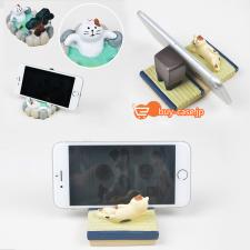 猫ねこスマホスタンド可愛いSMARTPHONE STAND iphone ipad かわいい アイフォン スタンド萌えキャラクターネコ便利立体アニマル面白い卓上　マスマートフォンスタンド各種 スマートフォンホルダー