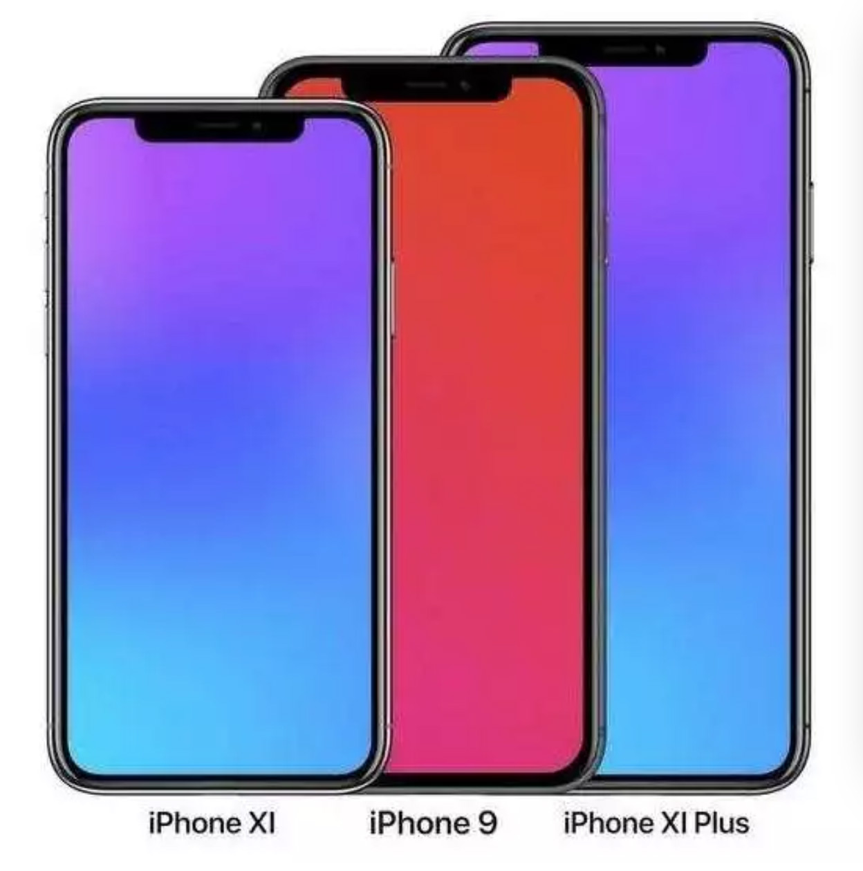 2018年秋発表発売されるiPhoneの3機種：iPhone9の市場占有率が60%！