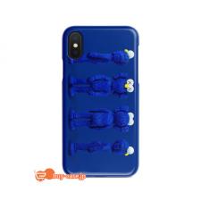 ファッション コラボiphone13 6s 7/8 plusハードケースおしゃれストリート系ソフトカバーiPhone XS個性的フィギュア青色ブルーかっこいいメンズ