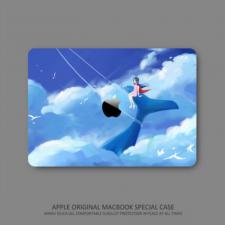 MacBook Air Proケース雲柄きれい空11 12 13インチ マットハード型夜空流れ星列車マックブックエアー マックブックプロ ソフトケース植物エレガント2017 2018タッチバー13.3インチ月海船持ち運び人気 おしゃれカバー