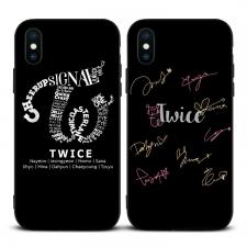 アイドルTwiceサインiPhone13 XSMAXケース14/11RアイフォンXS/X/8/6s耐衝撃twiceサイン7マットソフト8plus携帯カバー ストラップホールXRかわいいiPhone Pro maxスマホケース トゥワイス モ