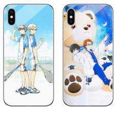 iPhone14ケース漫画キャラクターiPhone 11 Pro Max/11ソフトケース ソフトテニス部アイフォンXS/XR/8plus/7ガラス携帯カバー桂木眞己 新城柊真 布津凜太朗GalaxyNote10/S9スマホ全機種