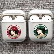 透明エアポッズairpods2ケース エレン ミカサ クリア落下防止カバー クール アルミン リヴァイAirPodsシリコンケース カラビナおしゃれ高級感