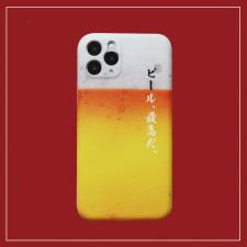 オリジナル個性的スマホケース夏向けビール最高iphone14proケース日本語iPhoneSE第2世代薄型ケース ビール酒 新型iPhone SE2アイフォンxsmax/XS/XR/8Plus携帯カバー男女ペアおしゃれ