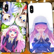 麻枝准アニメ成神陽太 佐藤ひなiPhone 14 Pro Maxケース可愛いイラストiPhone 12 mini/11 Pro全機種対応スマホケース伊座並杏子 成神空アイフォンSE第2世代/XS/XR耐衝撃携帯カバーソフト背面ガラス硝子