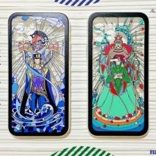 ジョジョ空条承太郎 花京院典明iPhone 14 Pro/12mini/12クリアケース キャラクター アイフォン11 Pro Max半透明スマホケースiPhoneXSカバーXS/XRペアお揃いスタープラチナ ハイエロファントグリーン