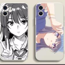 桜島麻衣スマホケースiphone14/13 Proキャラクター可愛いバニーガール アイフォン13/12/12miniケース全機種対応アニメXS max/XRソフトカバー漫画 梓川咲太