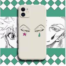 ソフトシリコンiPhone14ハンター×ハンター白いアイフォン13Promax/12ヒソカ キャラクター11/pro/x/xr/xsスマホケースHUNTER×HUNTERモロウ