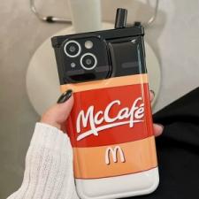 インスタ映えマクドナルド コーヒーiPhone 14 Pro/14 Pro Max/13proケース面白いホットコーヒー デザイン個性的アイフォン14/13promax/13/12miniスマホケース可愛い13カバーiphone14pro