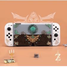 スイッチケースswitch oledゼルダの伝説クリア透明汚れ 傷防止保護ケースハード綺麗ニンテンドースイッチJoy-Con コントローラー ジョイコン