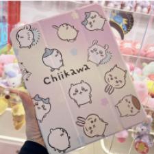 なんか小さくてかわいいやつipadケースchiikawaアイパッドケース保護カバーちいかわ2025年ipadpro11タブレットケース ハチワレ スタンド機能air13インチair56ペンシル収納mini7ハードケース12.9インチA16三