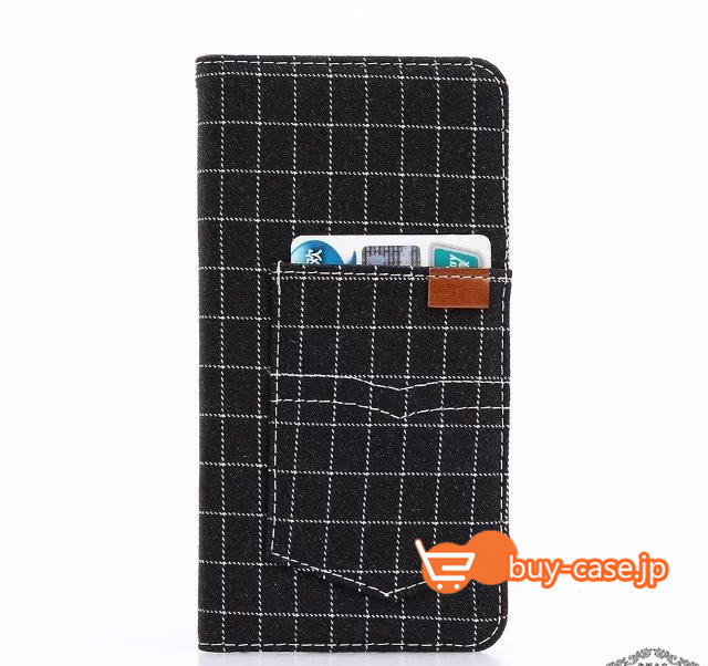 
アイフォン7plusケース財布iPhone7携帯カバー デニム手帳型
