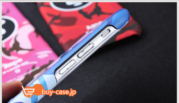 
日系韓国オシャレファッション男メンズAape迷彩iPhone8/7s/7ケース6S携帯カバー7plusマット素材
