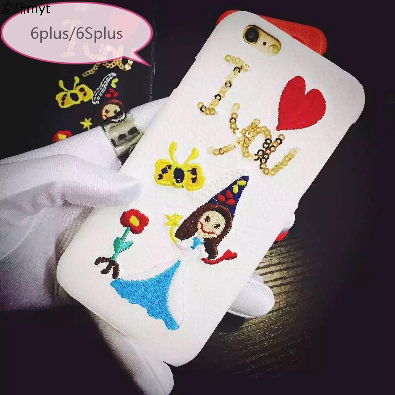 
アイフォン6/6s/plus革製レザー保護カバーおしゃれ女子向けDolce & Gabbana
