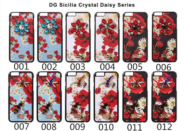
ドルチェ&ガッバーナ豪華風革貼りダイヤモンド付きキラキラ アイフォン8/7s/6plus
