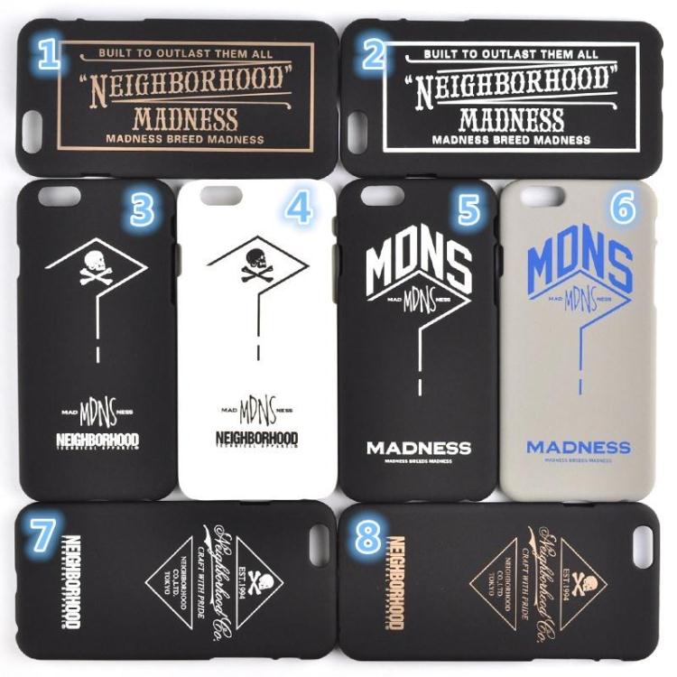 ファッションブランド男性芸能人madness iphone8/7s/7/6sケース