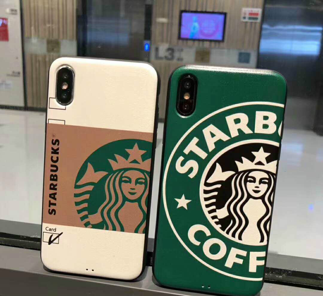 
おしゃれカップル向けスターバックスSTARBUCKSマット素材男女アイフォンiphone8/7s/7plusケースお揃い
