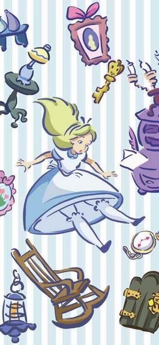 アリス人気キャラクター白ウサギ清楚系 ‎アリス ディズニー不思議の国のアリスかわいい‎