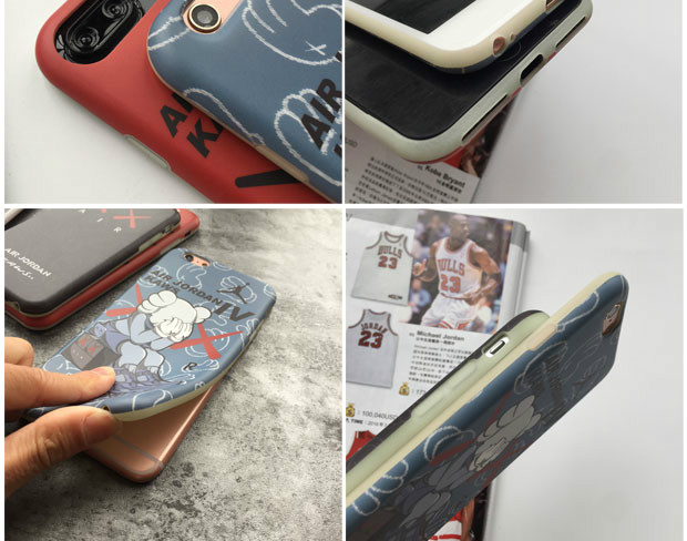 kaws x aj4KAWS（カウズ）x Air Jordan 4アイフォンX/8/7ケース ファッションストリート ジョーダンiphoneX/8plus/7/6splus