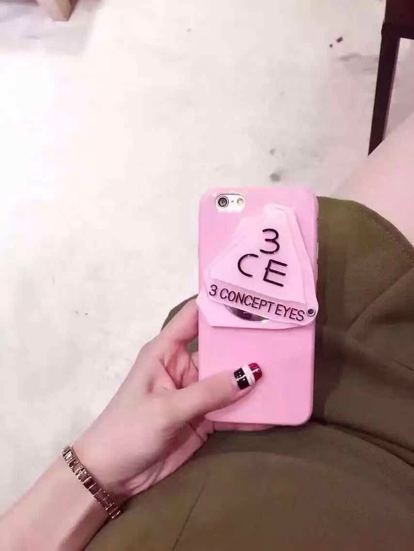 モデル愛用iPhone8アイフォン7/8plus保護カバーアイドル桃色系ピンク スマホジャケット