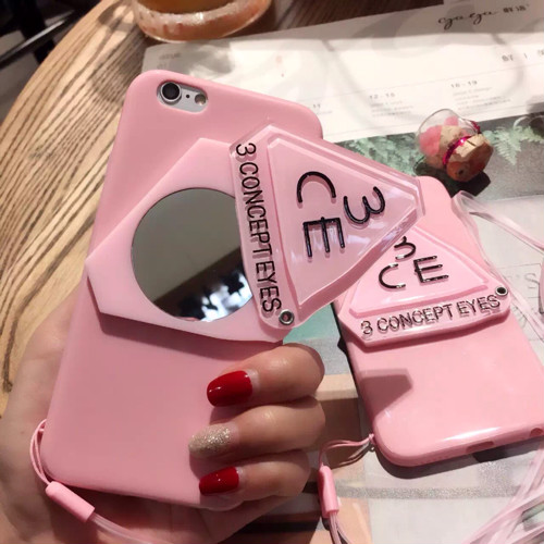 モデル愛用iPhone8アイフォン7/8plusカバーアイドル桃色系ピンク スマホジャケット