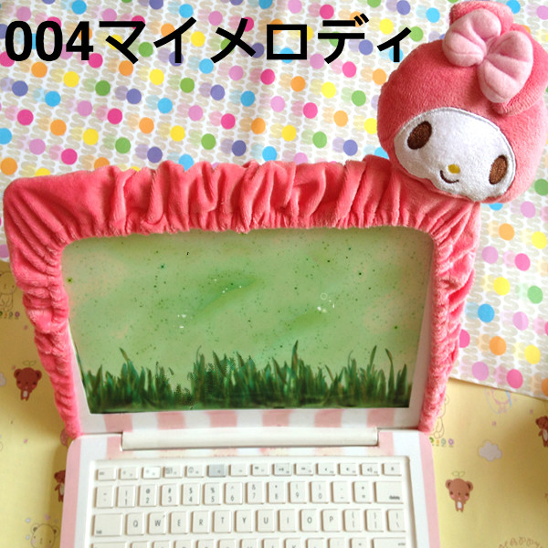 ディスプレイ収納保護ケースふわふわぬいぐるみピンク桃色系Hello Kittyキャラクター柔らかいソフトpro 13 Air