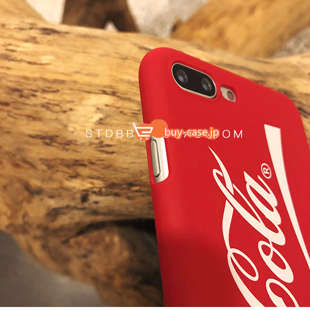 ハードケース6s携帯カバー　コーラiPhone7plus/8スマホケース赤色cocacola
