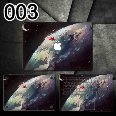 MacBook pro 13シール夢幻デザインステッカーねこ肉球Air Pro Retina 11 12 13 15インチ宇宙月球スキンシールPro Retina山風景ディスプレイ