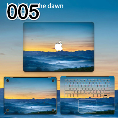 MacBook pro 13シール夢幻デザインステッカーねこ 12 13 15インチ宇宙月球スキンシールPro Retina山風景ディスプレイ