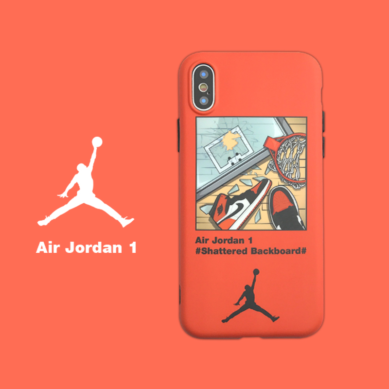 nbaジョーダン スマホケースiPhone6splusアイフォンX携帯カバーiPhone8マット素材ソフトAJ1ナイキiPhoneXメンズ男女お揃い