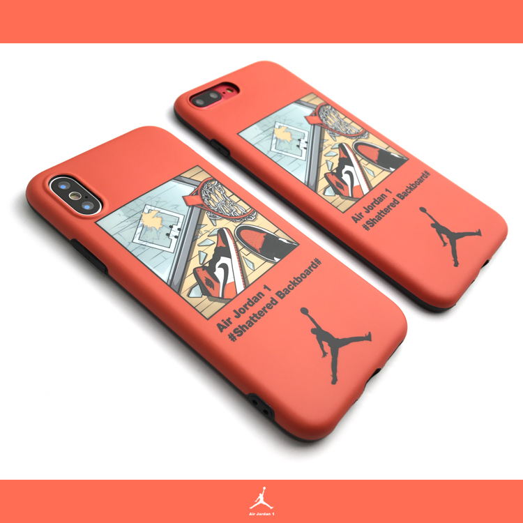 AJ1ナイキiPhoneXメンズ男女お揃いiPhone7plus/7ケース6sエア・ジョーダンAir Jordanかっこいい