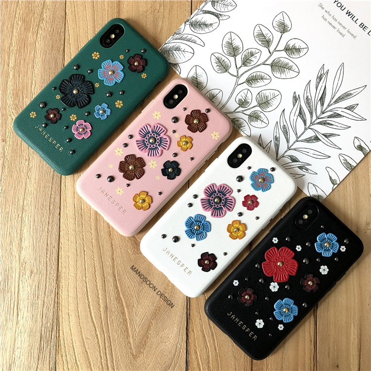 iPhoneX女性おしゃれ耐衝撃スマホケースかわいいアイフォン8plus携帯カバー7plus高級革製レザーiPhoneX Plusケース