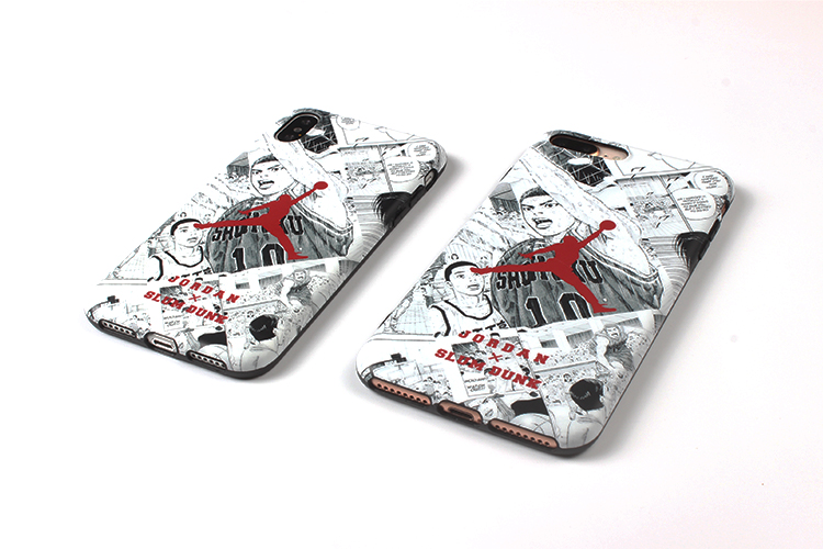 スラムダンク ジョーダン コラボiPhoneXケースおしゃれブランドSLAM DUNKスラムダンク桜木8plus/8スマホケース