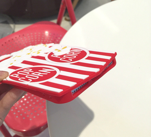 7plusソフトシリコン8plus女性iPhone XSスマホケース食品サンプル赤い耐衝撃カバー