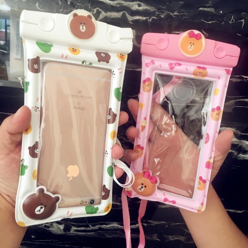 くまグッズiPhone8/6s/7/8Plus対応防水ケース男女スマホケースお揃いキャラクター可愛い