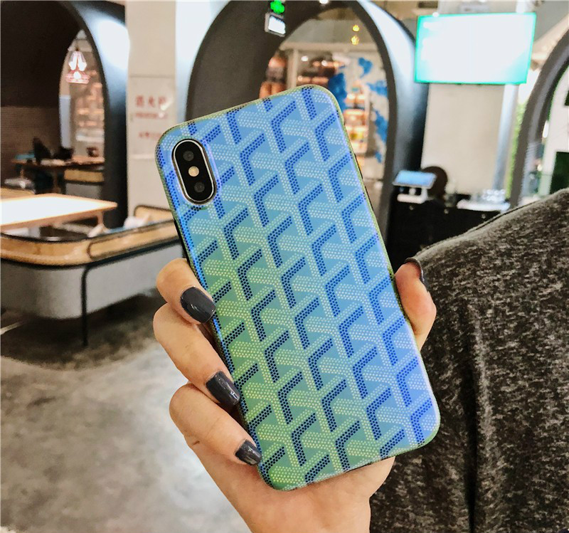 Goyardゴヤール メンズおしゃれブランドiPhone XSメッキ加工GOYARDアイフォンxケースiPhone XS Maxシリコン製携帯カバー