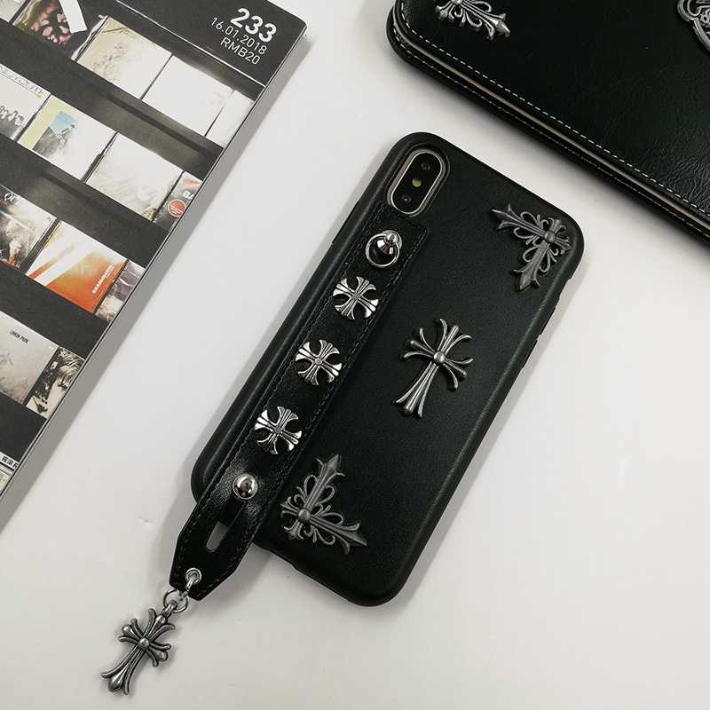 iphoneXS max/8plusおしゃれブランド有名人クロムハーツ 新作スマホケース芸能人iPhone XR携帯カバー高級