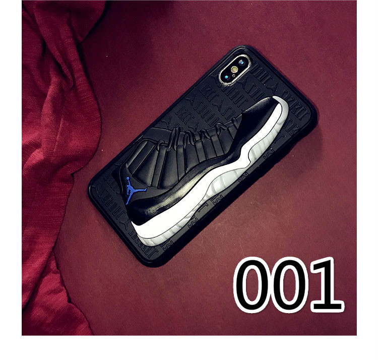 AJ1メンズ靴ケースjordan1 aj1ジョーダン16sスニーカーNBA立体的iPhone XS