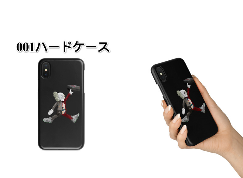 kawsブランド アイフォンXハードケース カウズ コラボiPhoneXS携帯カバーかっこいいストリートバスケ耐衝撃