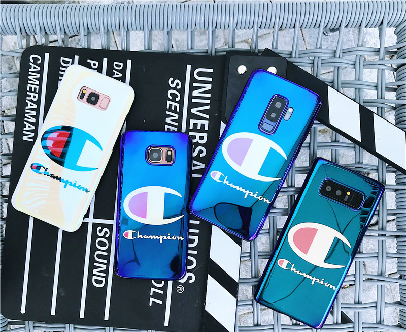 おしゃれブランド チャンピオン 通販ギャラクシーS8plusソフトケースGalaxyS9+メッキ加工