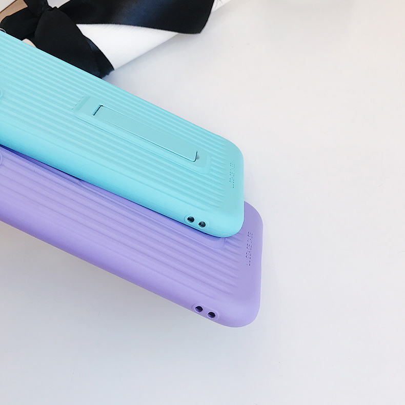 日本製iPhonexsケース最新紫アイフォンケース水色おしゃれトランク耐衝撃シリコン黄色