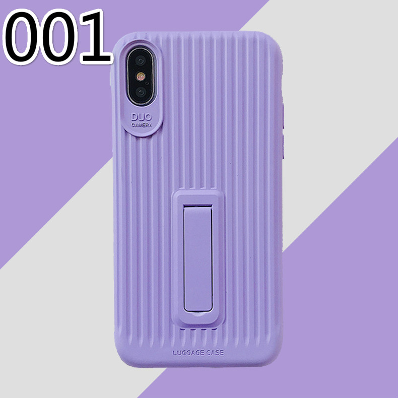 日本製iPhonexsケース最新紫アイフォンXs maxスマホケーストランク耐衝撃シリコン黄色
