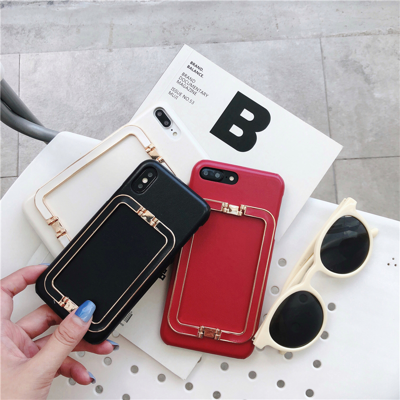 シンプル有名人インスタ映えアイフォン13maxケース人気ロジェヴィヴィエ風iphonex 7plusスタンド機能スマホケース個性的スクエアバックル携帯カバー6sハードケースiphone Xs 8plusおしゃれ女性上品ケース