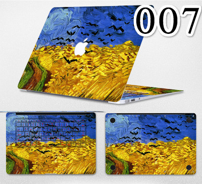 マックブックMacBook Pro 13シール全面ステッカー花柄おしゃれデザイン ガーリー