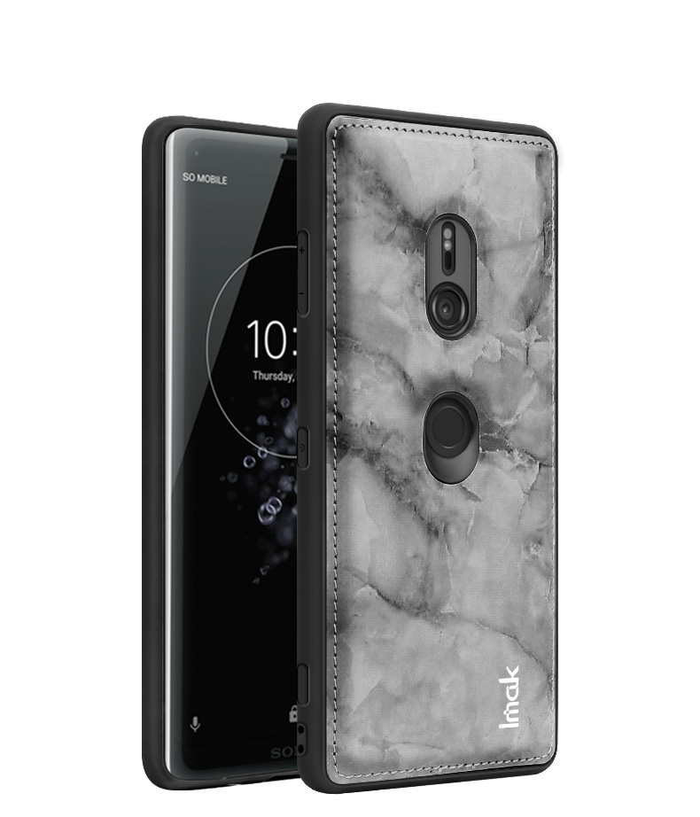 XZ3布模様面白いXperia XZ3 SOV39ケース大人っぽいハードケース