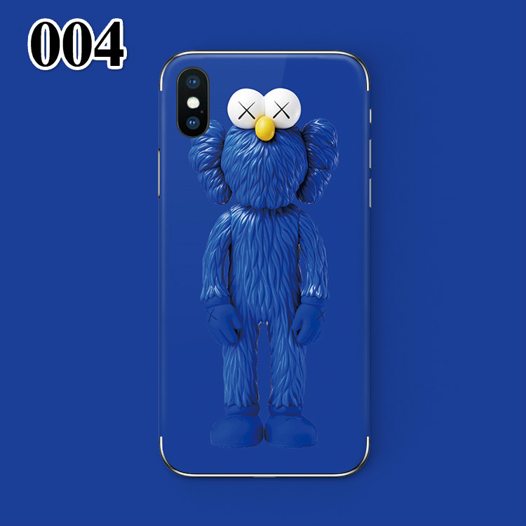 カウズiPhone X/XSシールケースXs MaxカッコいいKAWS iPhoneXRシール鉄腕アトム コラボ