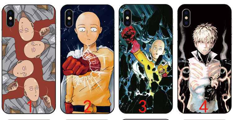 ワンパンマン アニメiPhoneXsMaxケース サイタマ キャラクター アイフォンXR/XS/X/8ジェノス携帯カバー耐衝撃ソフト